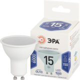 Светодиодная лампочка ЭРА MR16-15W-860-GU10 (15 Вт, GU10) (Б0066823)