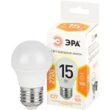 Светодиодная лампочка ЭРА P45-15W-827-E27 (15 Вт, Е27) (Б0066831)