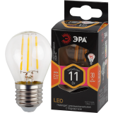 Филаментная лампочка ЭРА F-LED P45-11W-827-E27 (11 Вт, E27) (Б0047013)