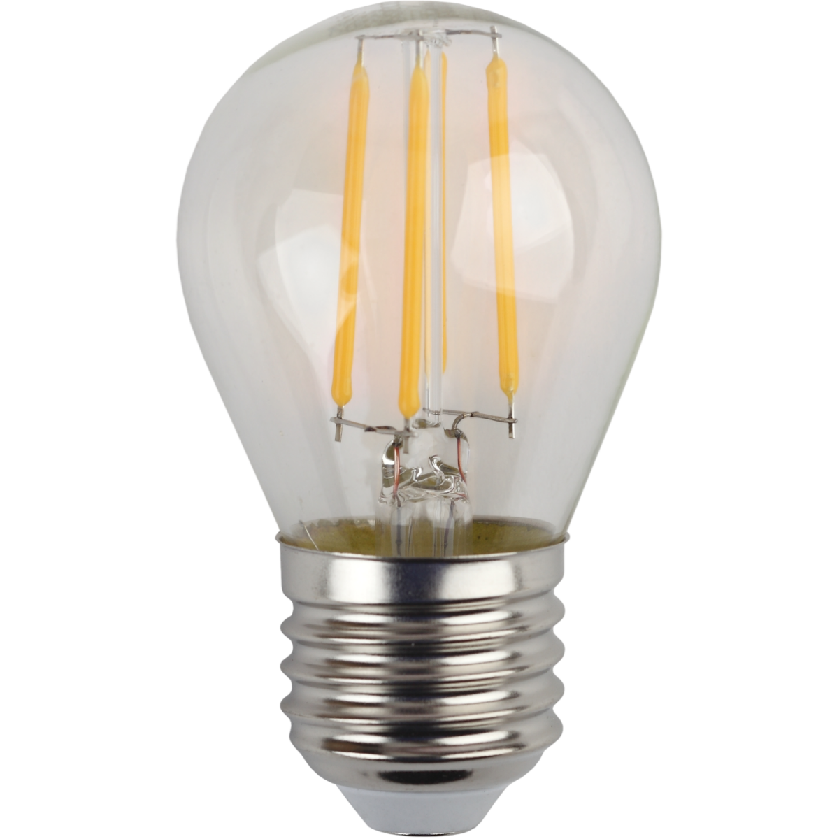 Филаментная лампочка ЭРА F-LED P45-7W-827-E27 (7 Вт, E27) - Б0027948