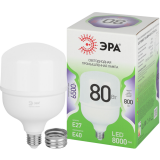 Светодиодная лампочка ЭРА T120-80W-865-E27/E40 (80 Вт, E27/E40) (Б0067066)