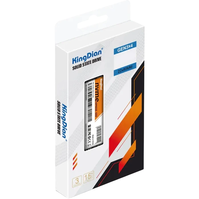 Накопитель SSD 128GB KingDian G38 - G38-NVME-M.2-128GB - фото 2