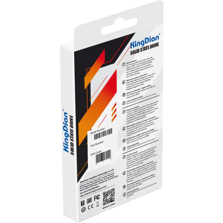 Накопитель SSD 128GB KingDian G38 - G38-NVME-M.2-128GB - фото 3