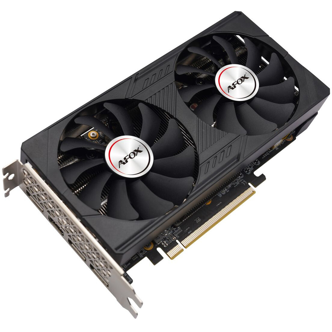 Видеокарта AMD Radeon RX 7600 AFOX 8GB (AFRX7600-8GD6H4-V2) - фото 3