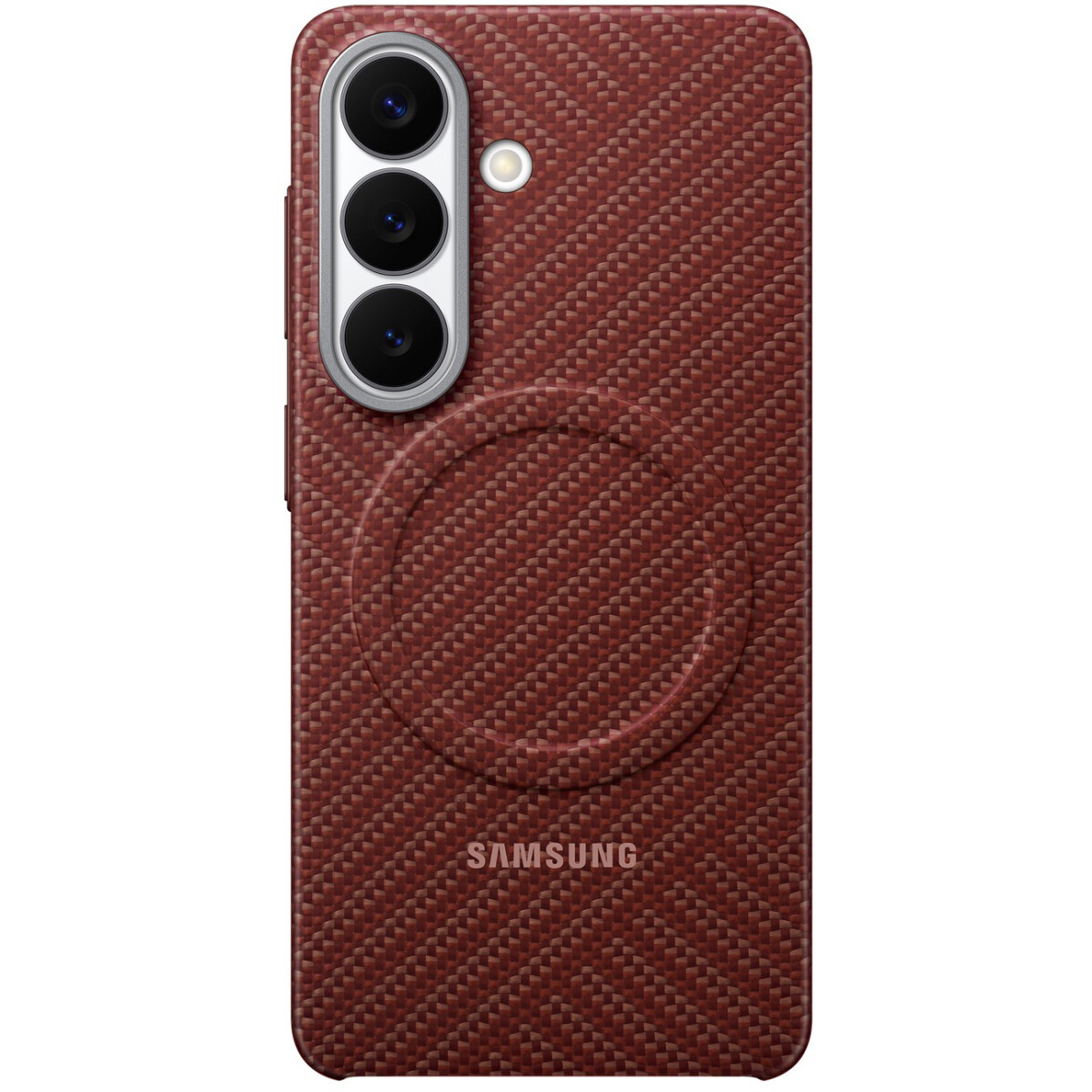 Чехол Samsung Galaxy S26 Carbon Magnet Case Red - EF-KS942SREGRU - фото 3