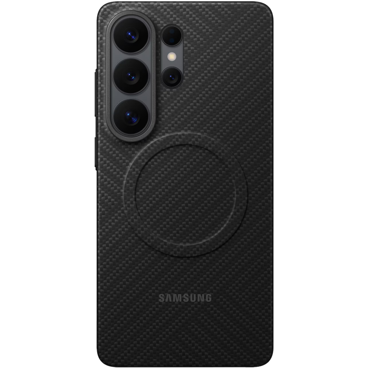 Чехол Samsung Galaxy S26 Ultra Carbon Magnet Case Black - EF-KS948SNEGRU - фото 3