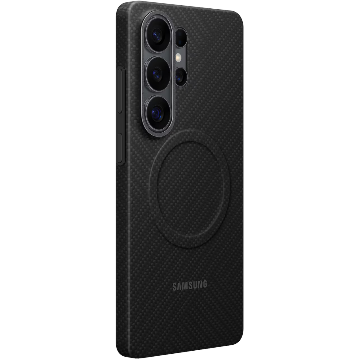 Чехол Samsung Galaxy S26 Ultra Carbon Magnet Case Black - EF-KS948SNEGRU - фото 4