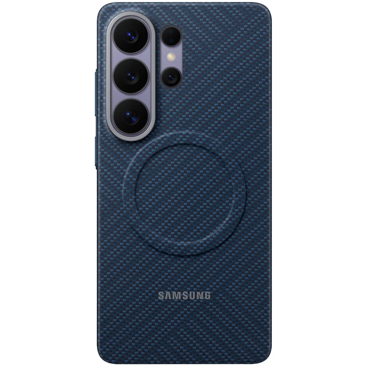 Чехол Samsung Galaxy S26 Ultra Carbon Magnet Case Dark Blue - EF-KS948SCEGRU - фото 3