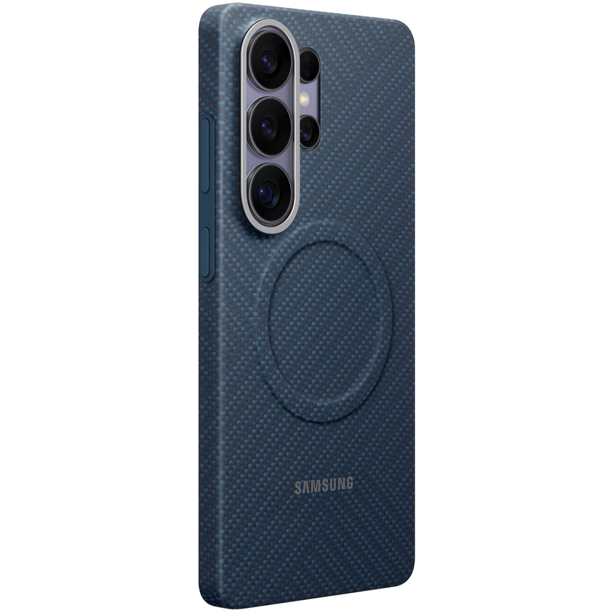 Чехол Samsung Galaxy S26 Ultra Carbon Magnet Case Dark Blue - EF-KS948SCEGRU - фото 4