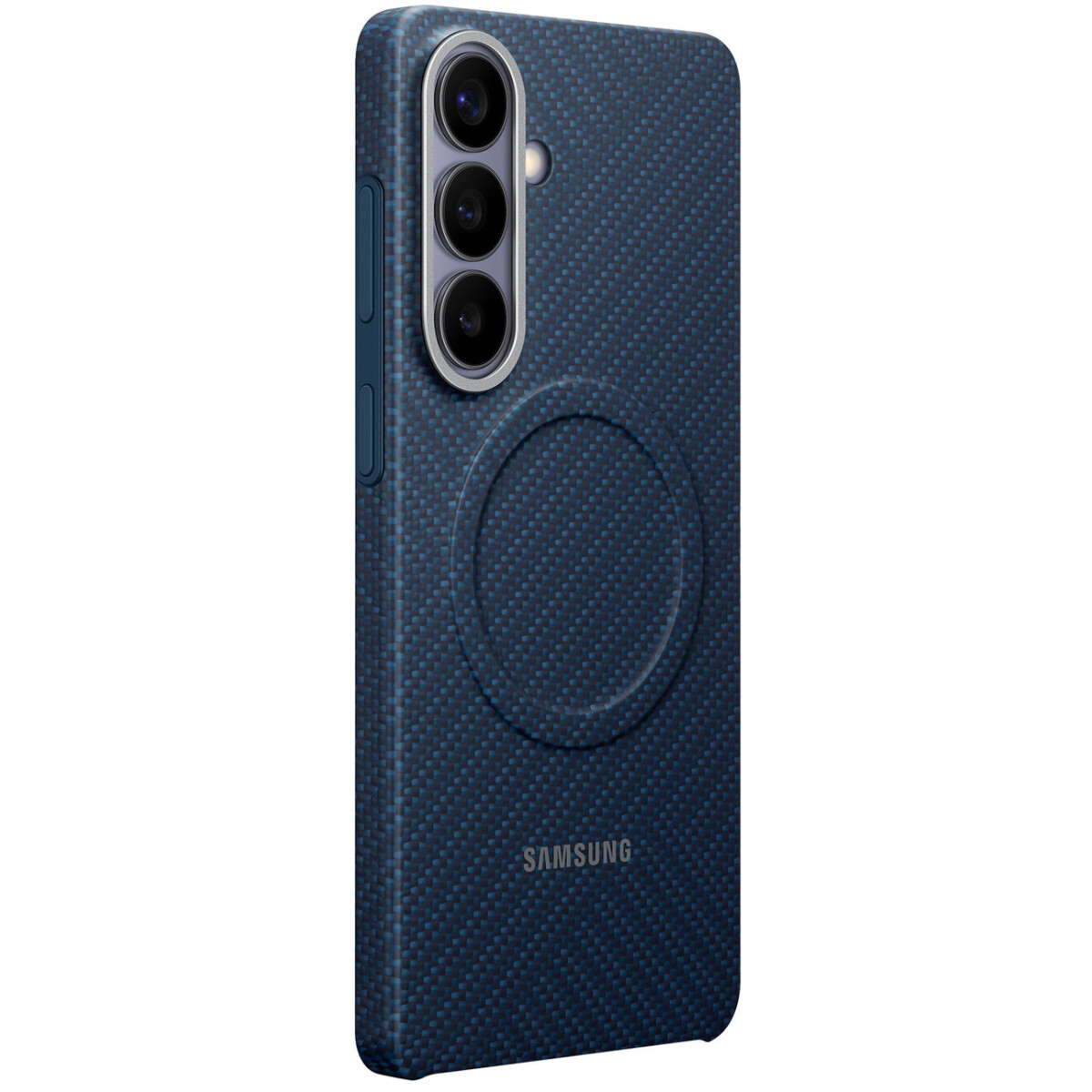 Чехол Samsung Galaxy S26+ Carbon Magnet Case Dark Blue - EF-KS947SCEGRU - фото 4