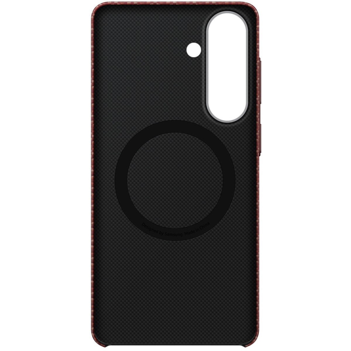 Чехол Samsung Galaxy S26+ Carbon Magnet Case Red - EF-KS947SREGRU - фото 2