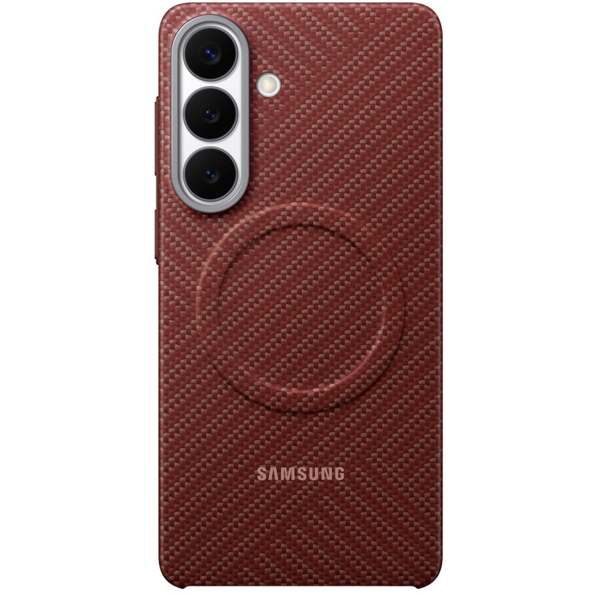 Чехол Samsung Galaxy S26+ Carbon Magnet Case Red - EF-KS947SREGRU - фото 3
