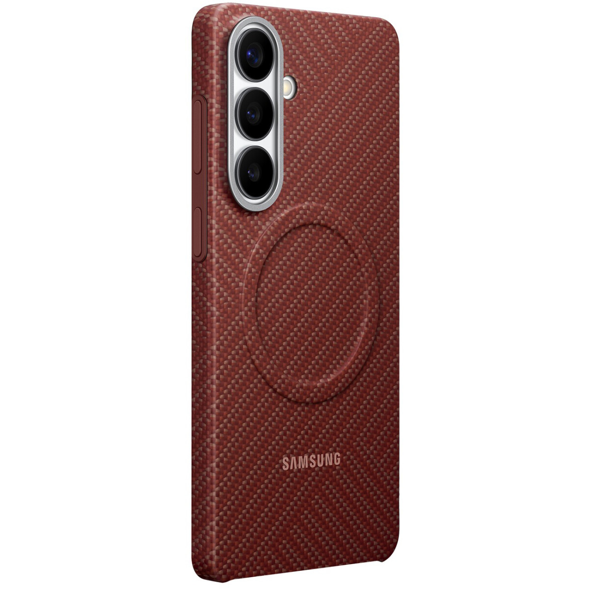 Чехол Samsung Galaxy S26+ Carbon Magnet Case Red - EF-KS947SREGRU - фото 4