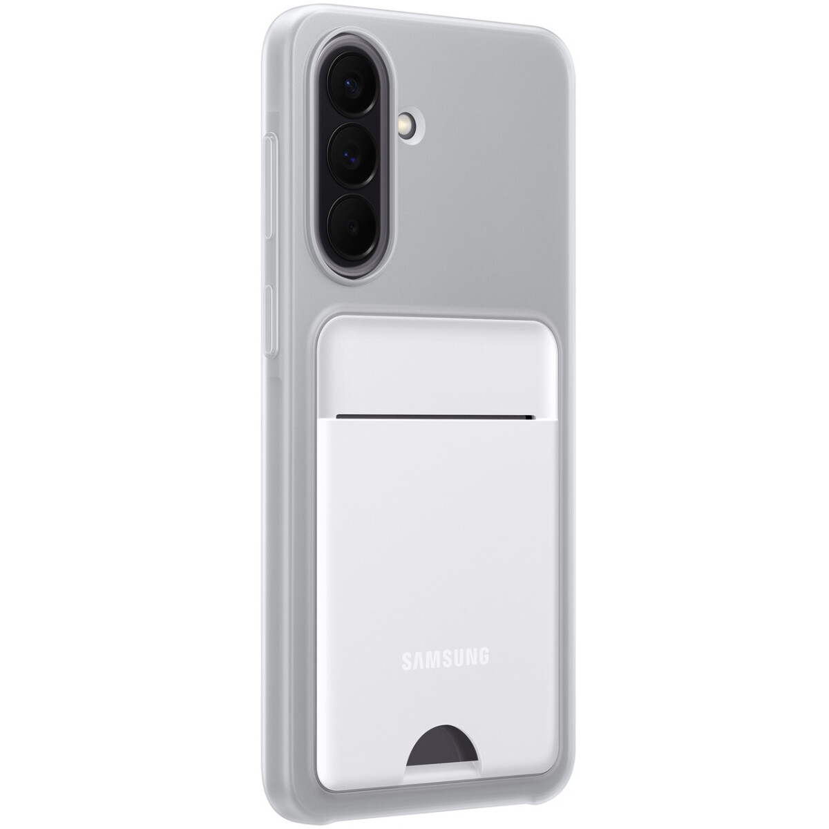 Чехол Samsung Galaxy A57 Card Slot Case Light Grey - EF-OA576TJEGRU - фото 4