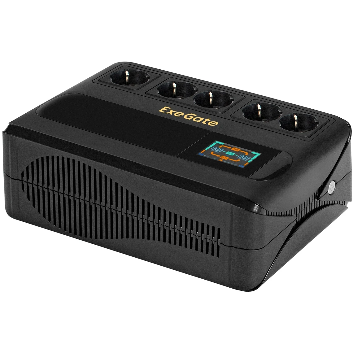 ИБП ExeGate NEO Smart BU-800.LCD.AVR.5SH.CH - EX295685RUS