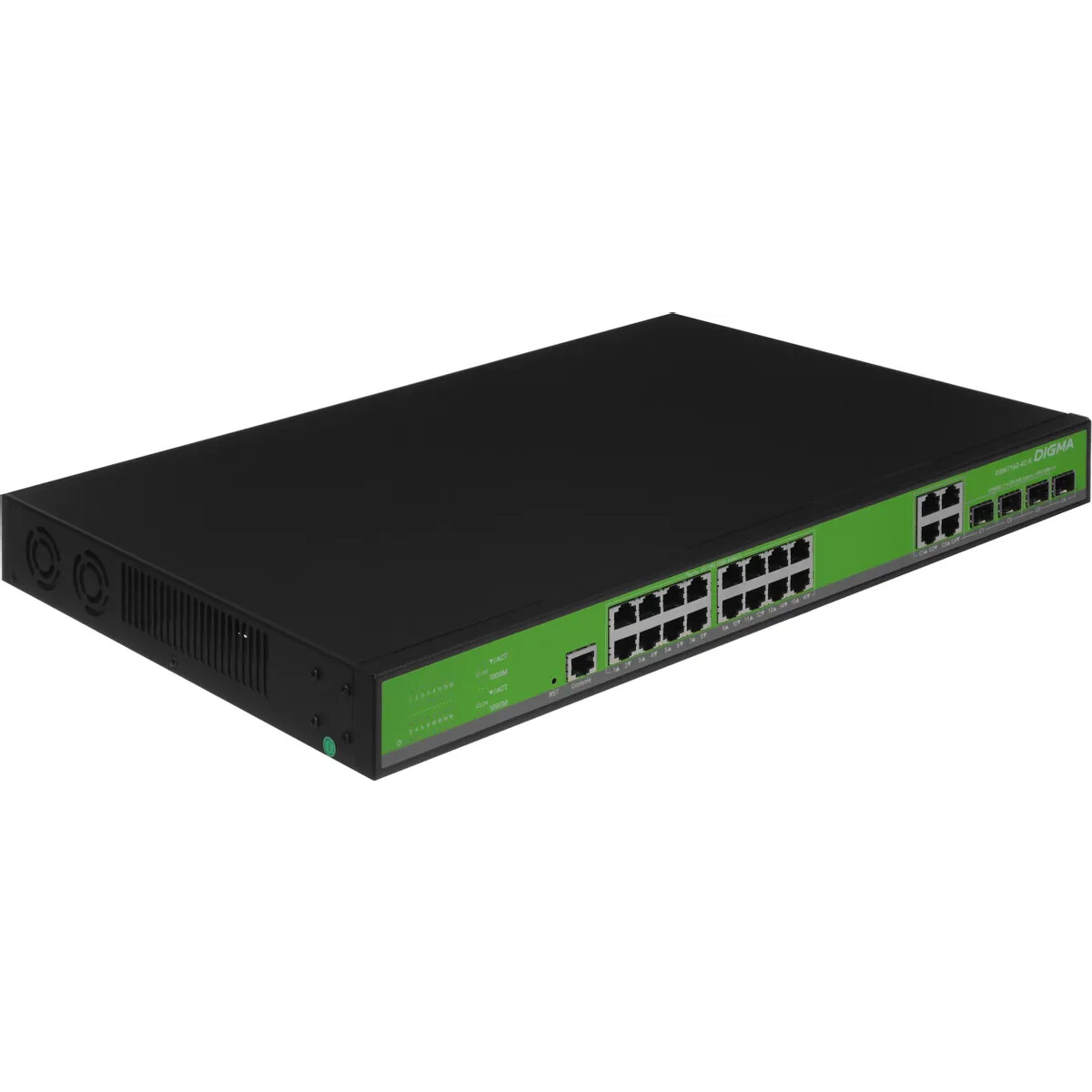 Коммутатор (свитч) Digma DSW716G-4C-R - фото 2