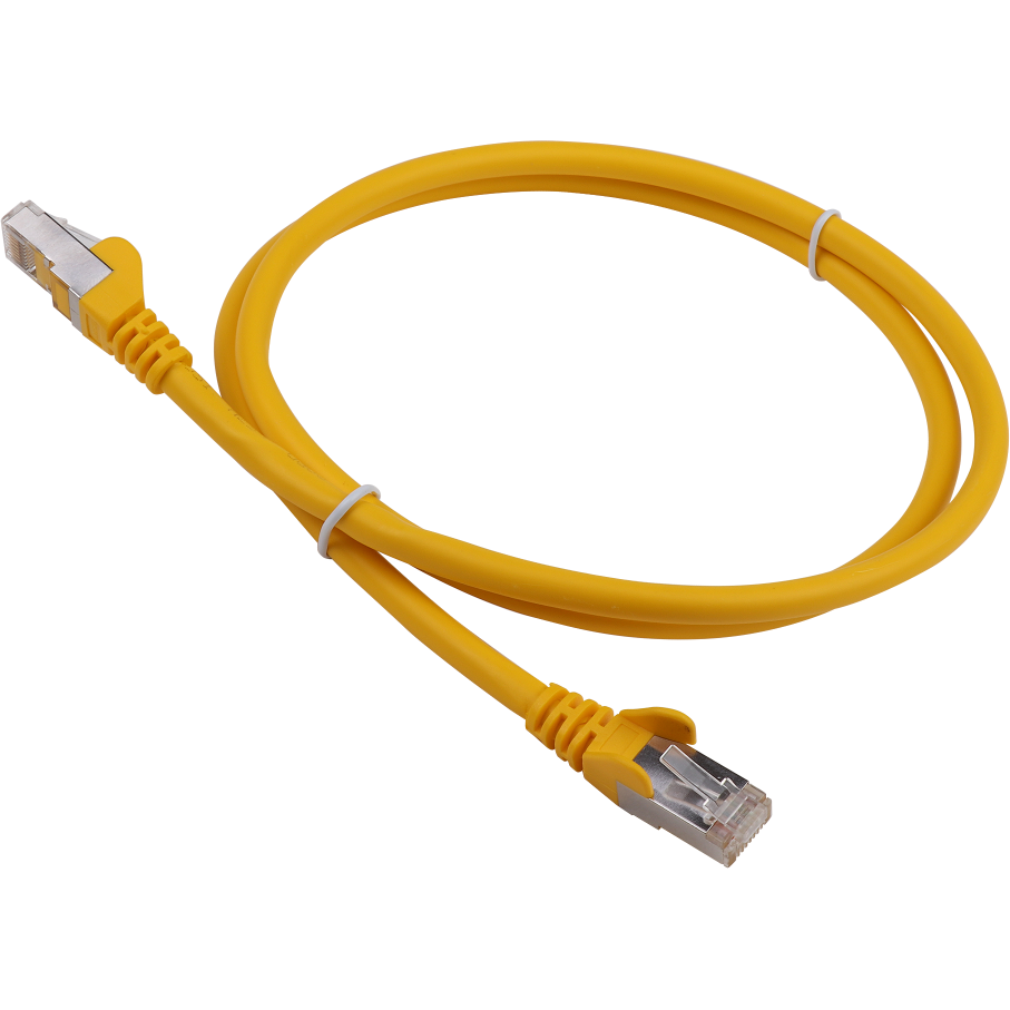 Патч-корд Lanmaster LAN-PC45/S6A-1.5-YL, 1.5м