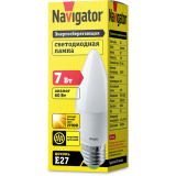 Светодиодная лампочка Navigator NLL-C37-7-230-2.7K-E27-FR (7 Вт, E27) (94493)