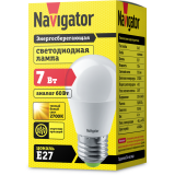 Светодиодная лампочка Navigator NLL-G45-7-230-2.7K-E27 (7 Вт, E27) (94467)
