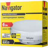 Светодиодная лампочка Navigator NLL-GX53-6-230-4K (6 Вт, GX53) (94248)
