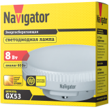 Светодиодная лампочка Navigator NLL-GX53-8-230-2.7K (8 Вт, GX53) (71362)