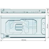 Водоблок для видеокарты IceManCooler ROG5090 ASUS ROG Astral RTX 5090 Glass Version Black (IWB-VN-ROG509 GL)