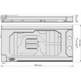 Водоблок для видеокарты IceManCooler TUF5090 ASUS TUF RTX 5090 Glass Version Black (IWB-VN-TUF509 GL)