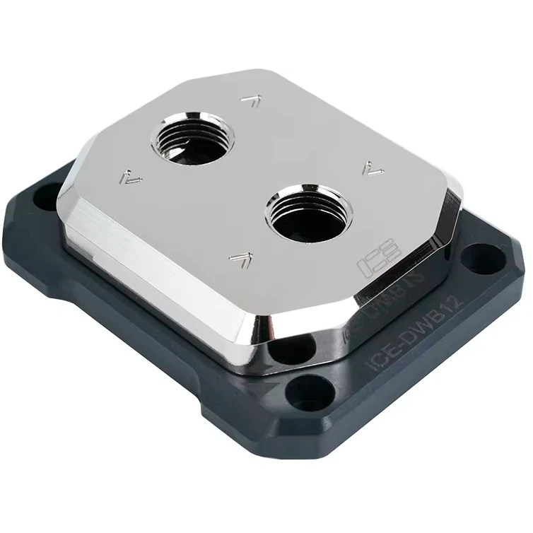 Водоблок для процессора IceManCooler DWB CPU AM5 Die water block Full Nickel, 0.1mm channel (IWB-CA-DB) - фото 2