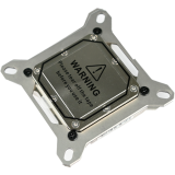 Водоблок для процессора IceManCooler GLS CPU Glass CPU Water Block Black Full Nickel, 0.15mm channel (IWB-CI-GLS-DK)