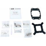 Водоблок для процессора IceManCooler GLS CPU Glass CPU Water Block Black Full Nickel, 0.15mm channel (IWB-CI-GLS-DK)