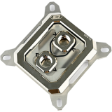 Водоблок для процессора IceManCooler GLS CPU Glass CPU Water Block Full Nickel, 0.15mm channel (IWB-CI-GLS-NK)