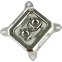 Водоблок для процессора IceManCooler GLS CPU Glass CPU Water Block Full Nickel, 0.15mm channel (IWB-CI-GLS-NK)