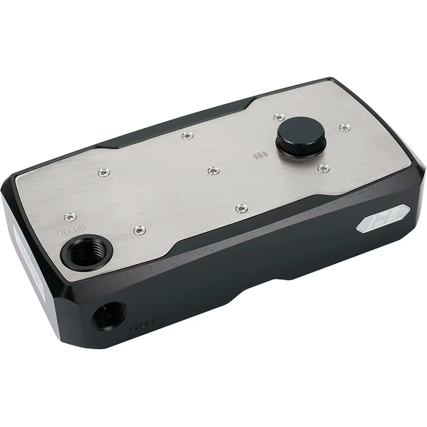 Топ для помп СЖО IceManCooler Dual D5 pump TOP Acetal (IPT-DD5-DBK)