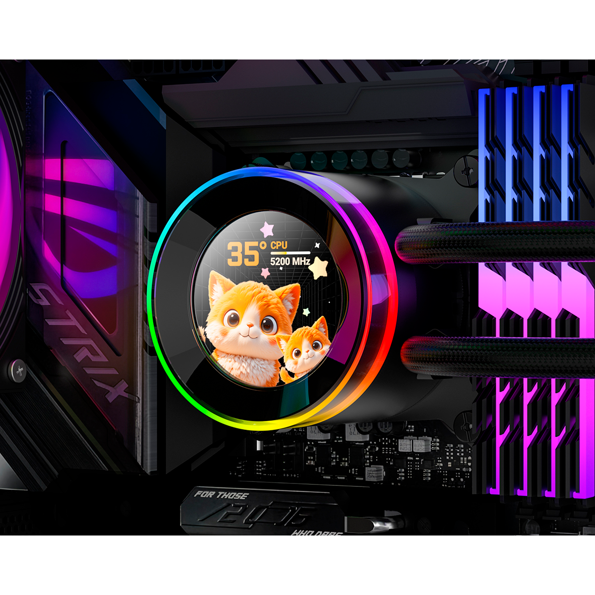 Система жидкостного охлаждения ID-COOLING SL360 V2 BLACK - фото 12