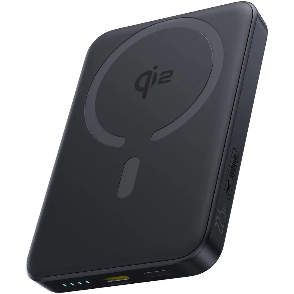 Внешний аккумулятор Baseus EnerFill FM12 Qi2 10000mAh 22.5W Black - E0028500
