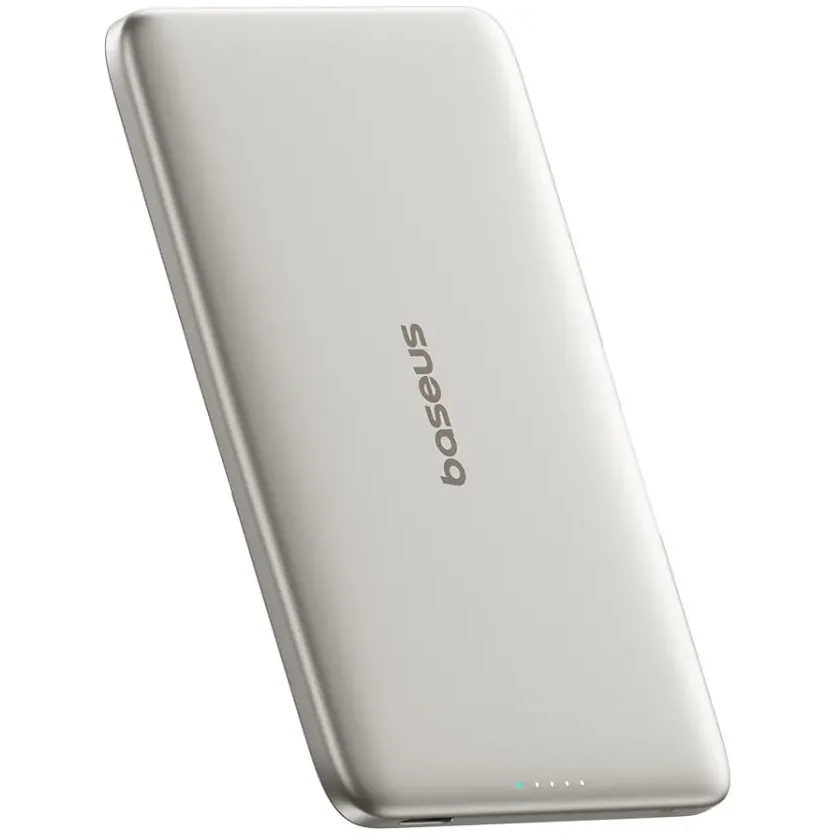 Внешний аккумулятор Baseus PicoGo Ultra-Slim Magnetic Power Bank 5000mAh 20W Natural Titanium - P1007680C853-00
