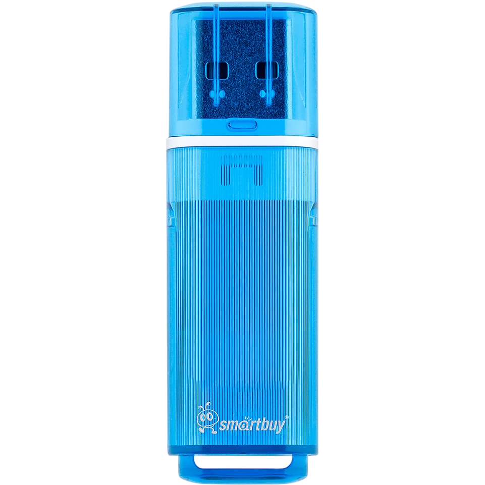 USB Flash накопитель 64GB SmartBuy Glossy Black/Blue/Green (3 шт.) (SB064GB2GSKBGSET) - фото 3