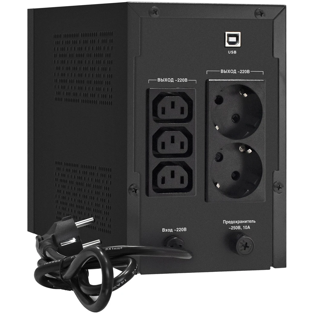 ИБП ExeGate SpecialPro Smart LLB-1600.LCD.AVR.2SH.3C13.USB - EX292804RUS - фото 2