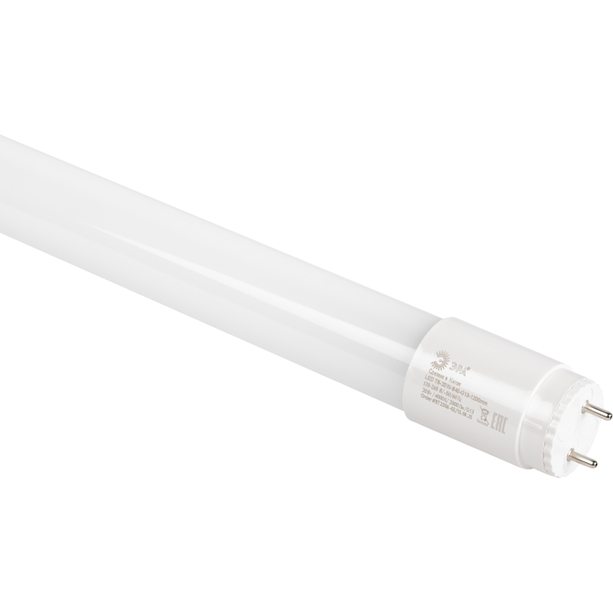 Светодиодная лампочка ЭРА STD LED T8-20W-840-G13-1200mm (20 Вт, G13) (Б0033004) - фото 2