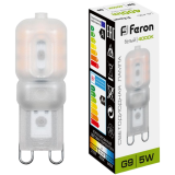 Светодиодная лампочка Feron LB-430 4000K (5 Вт, G9) (25637)