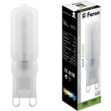 Светодиодная лампочка Feron LB-431 4000K (7 Вт, G9) (25756)