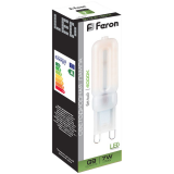 Светодиодная лампочка Feron LB-431 4000K (7 Вт, G9) (25756)
