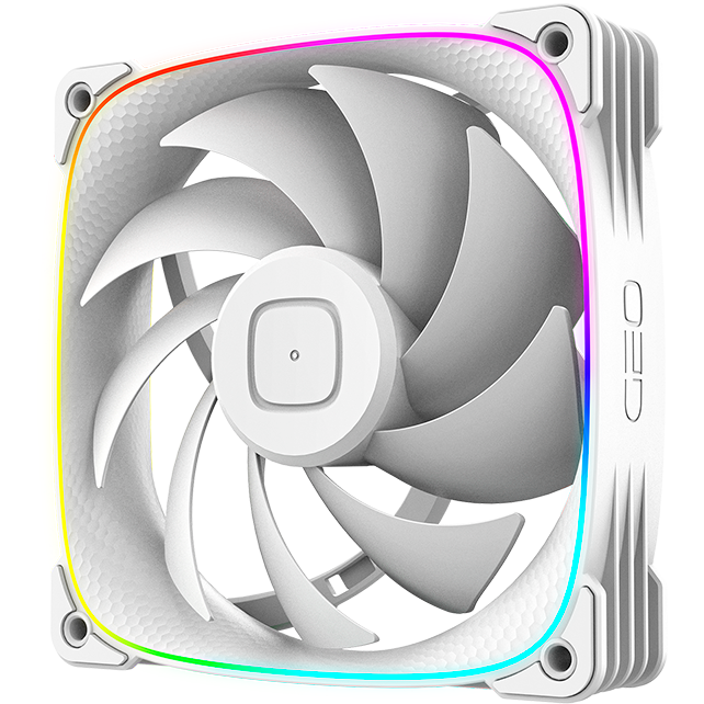Вентилятор для корпуса Geometric Future Squama 3003-12 White - 1F3003W112000 - фото 2