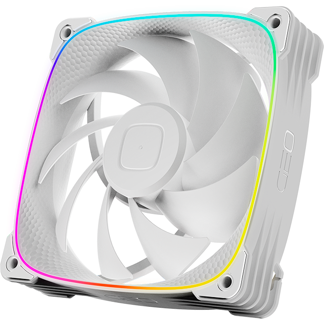 Вентилятор для корпуса Geometric Future Squama 3003-12 White - 1F3003W112000 - фото 4