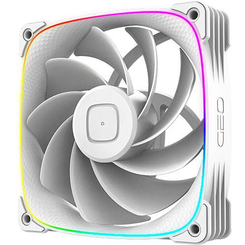 Вентилятор для корпуса Geometric Future Squama 3003R-12 White - 1F3003R112100 - фото 2
