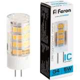 Светодиодная лампочка Feron LB-432 6400K (5 Вт, G4) (25862)