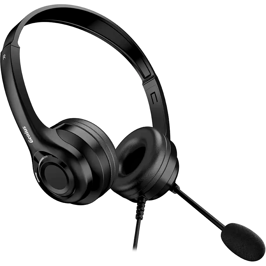 Гарнитура Genius HS-235U Black - 31710036400 - фото 4
