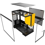 Корпус Geometric Future Model 3 Black/Yellow (1AM3NZBY00100)
