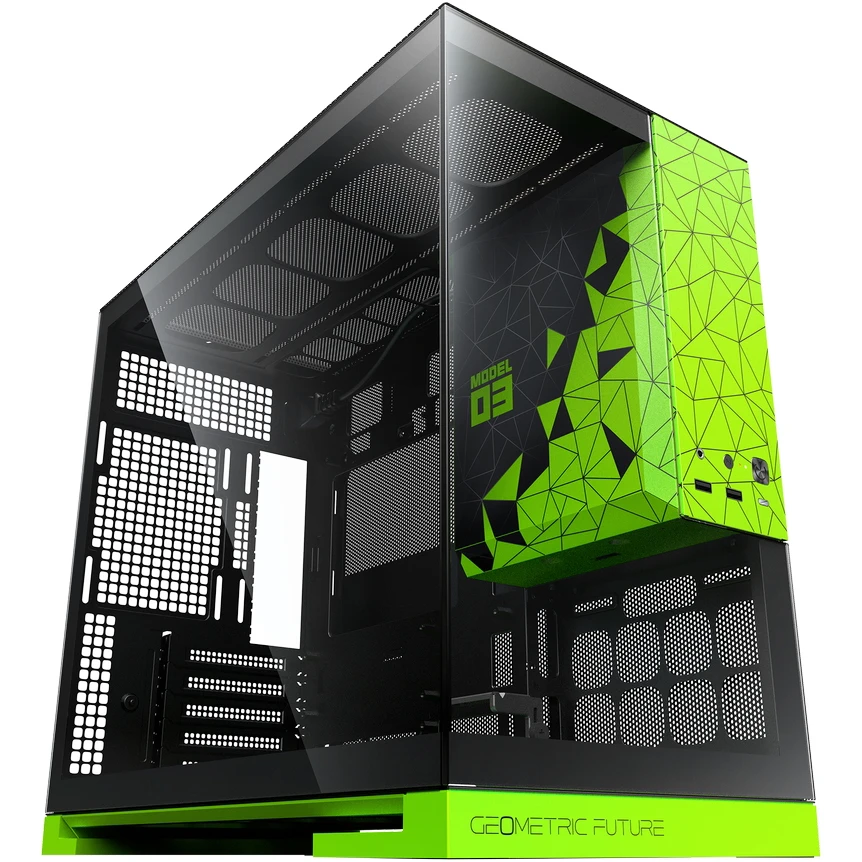 Корпус Geometric Future Model 3 Green - 1AM3NZGB00100