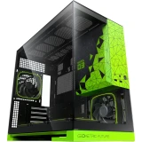 Корпус Geometric Future Model 3 ARGB Green (1AM3NZGB00110)